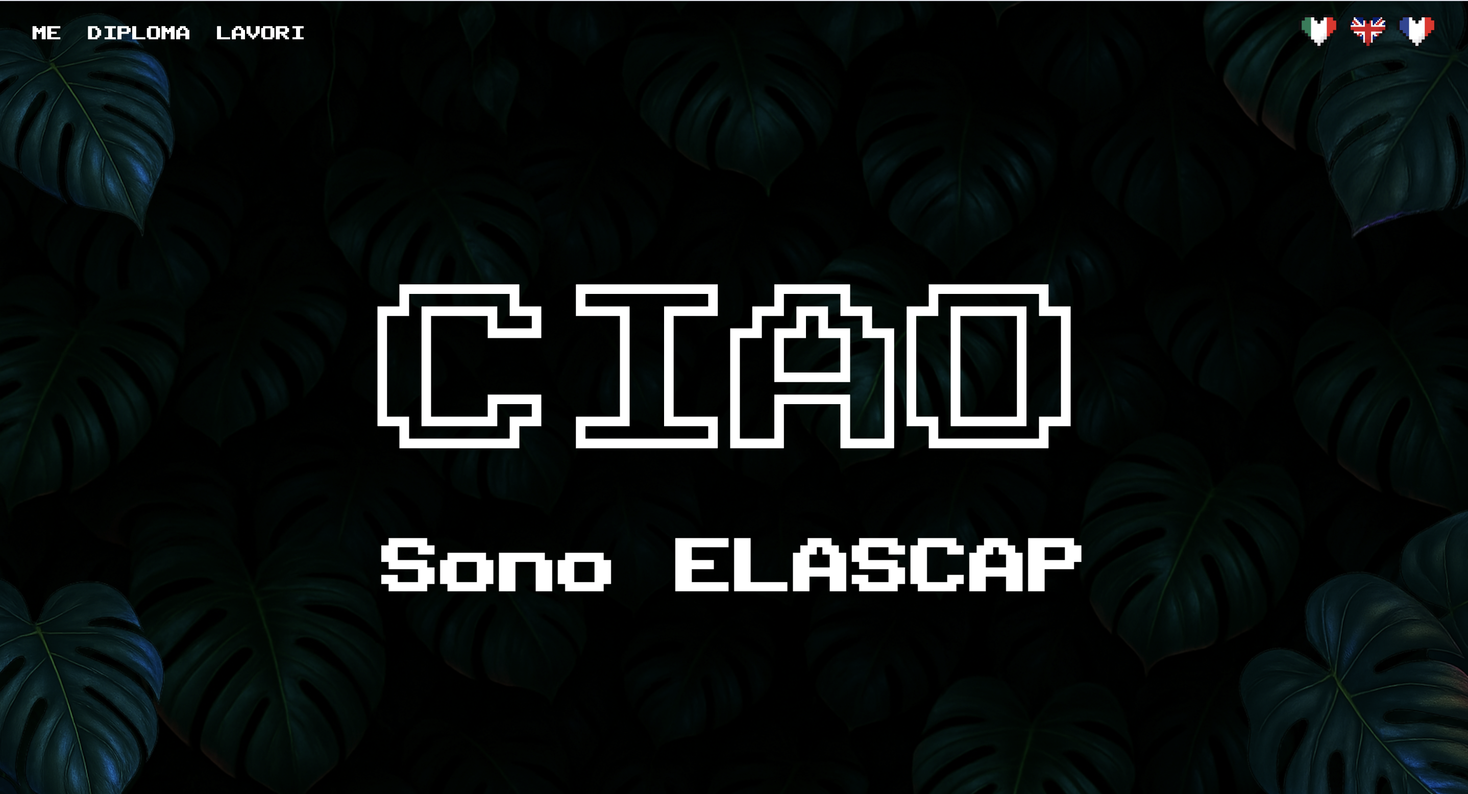 Sito/portfolio personale